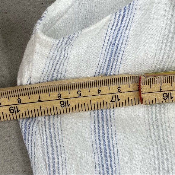 8 REBECCA TAYLOR MIDI STRIPED SUNDRESS RUFFLE FLOUNCE ADULT LADIES 918281d747 - Picture 12 of 15